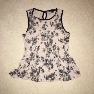 Floral Lace Tank
